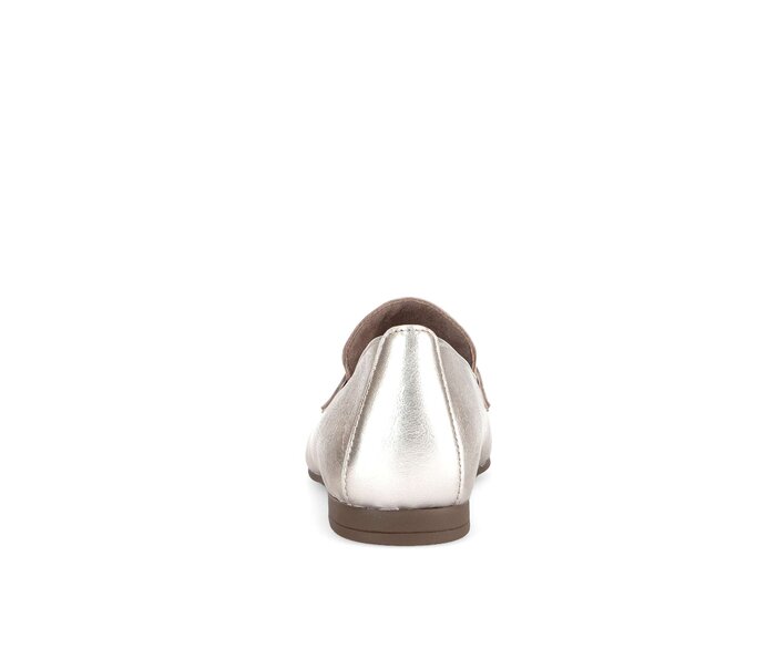 Gabor Damen  Slipper Gold - Effektleder
