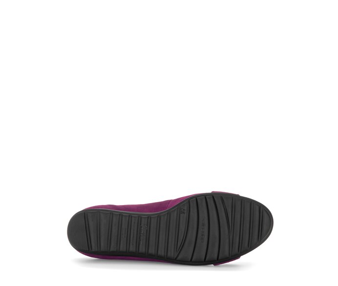 Gabor Damen  Sportliche Ballerina Lila - Rauleder