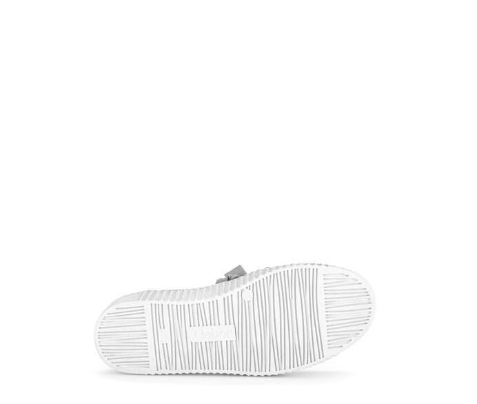 Gabor Damen  Sneaker Low Grau - Materialmix Leder