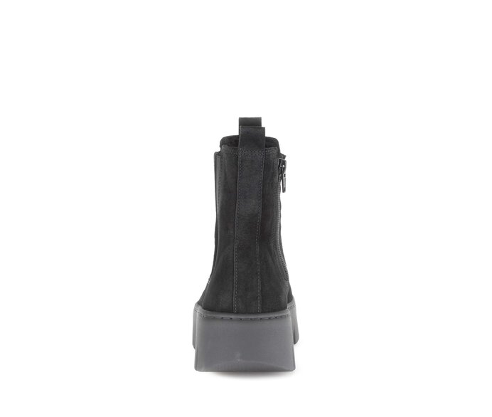 Gabor Damen  Chelsea Boot Schwarz - Rauleder