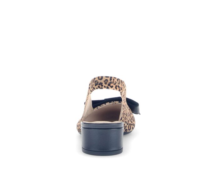 Gabor Damen  Slingpumps Multicolour - Materialmix Leder