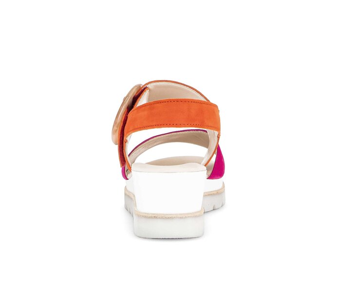 Gabor Damen  Plateau Sandale Multicolour - Rauleder