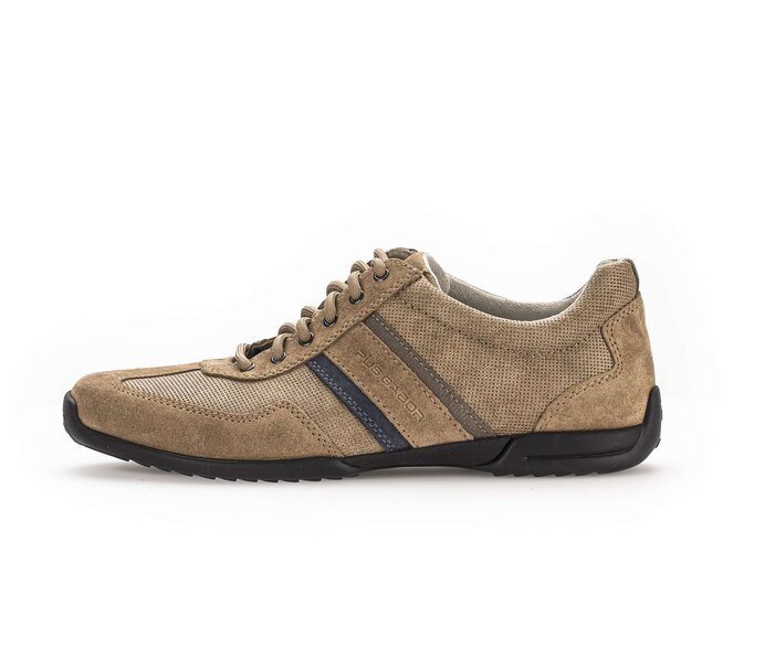 Pius Gabor Herren Sneaker Low Beige - Materialmix Leder/Lederimitat