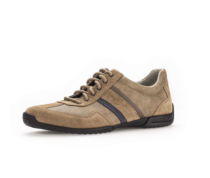 Pius Gabor Herren Sneaker Low Beige - Materialmix Leder/Lederimitat