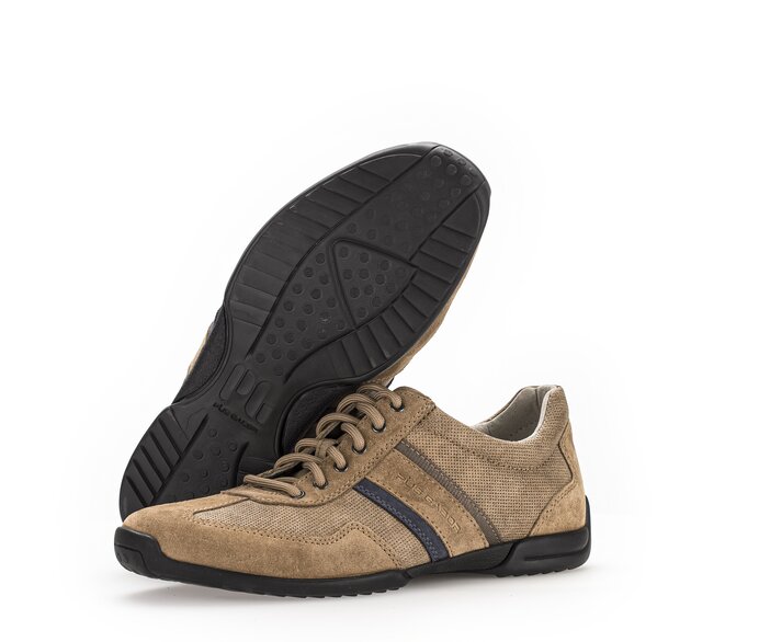 Pius Gabor Herren Sneaker Low Beige - Materialmix Leder/Lederimitat