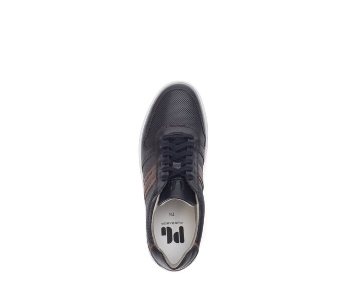 Pius Gabor Herren Sneaker Low Blau - Glattleder