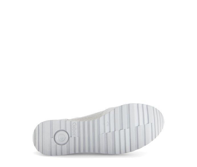 Gabor Damen  Sneaker Low Weiß - Materialmix Leder