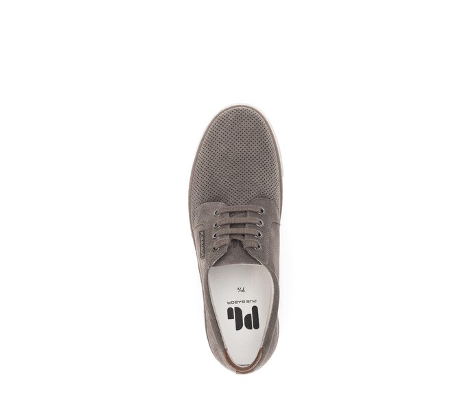 Pius Gabor Herren Sneaker Low Grau - Rauleder