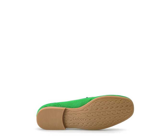Gabor Damen  Slipper Grün - Rauleder