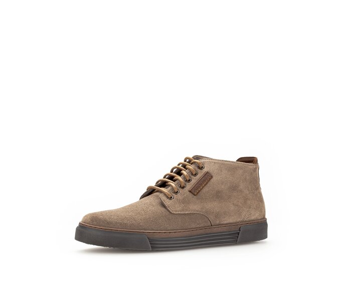 Pius Gabor Herren Sneaker High Beige - Rauleder