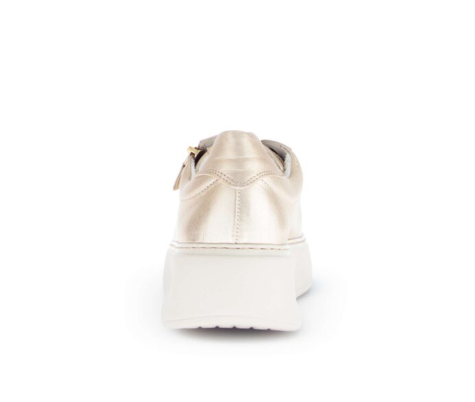 Gabor Damen  Sneaker Low Gold - Effektleder