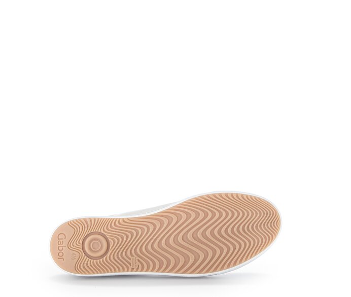 Gabor Damen  Sneaker Low Creme - Glattleder