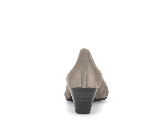 Gabor Damen  Eleganter Pumps Grau - Effektleder