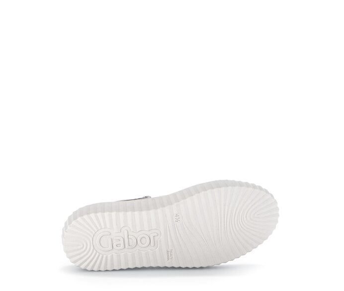 Gabor Damen  Sneaker Low Grau - Rauleder