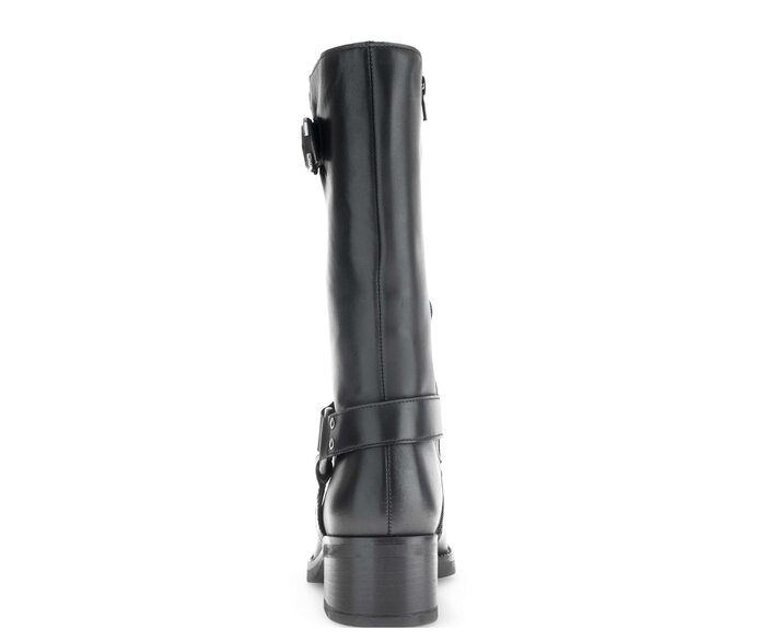 Gabor Damen  Cowboy Boots Schwarz - Glattleder