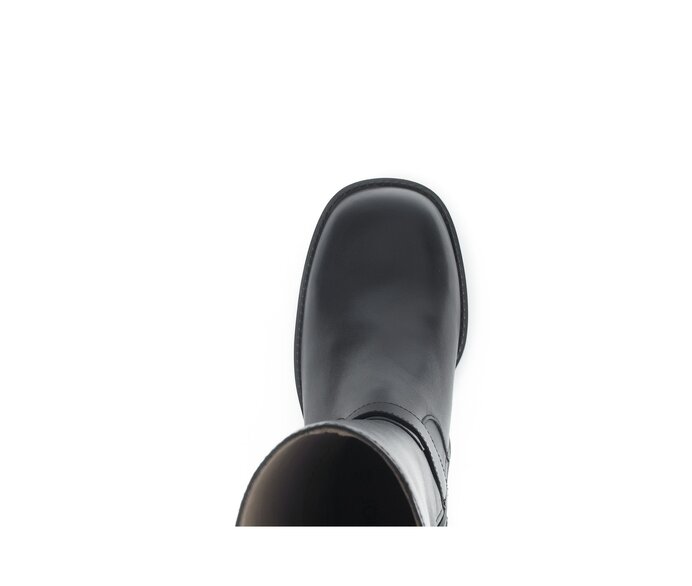 Gabor Damen  Cowboy Boots Schwarz - Glattleder