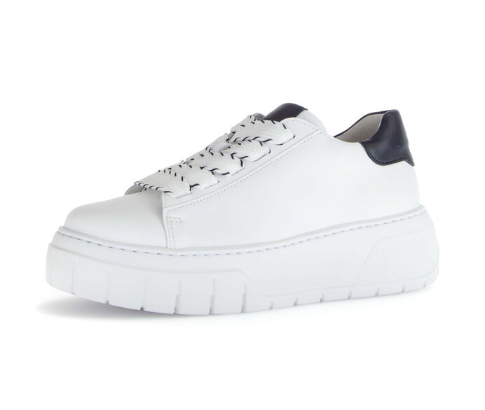 Gabor Damen  Sneaker Low Weiß - Glattleder
