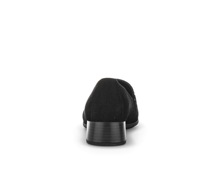 Gabor Damen  Hochfrontpumps Schwarz - Rauleder