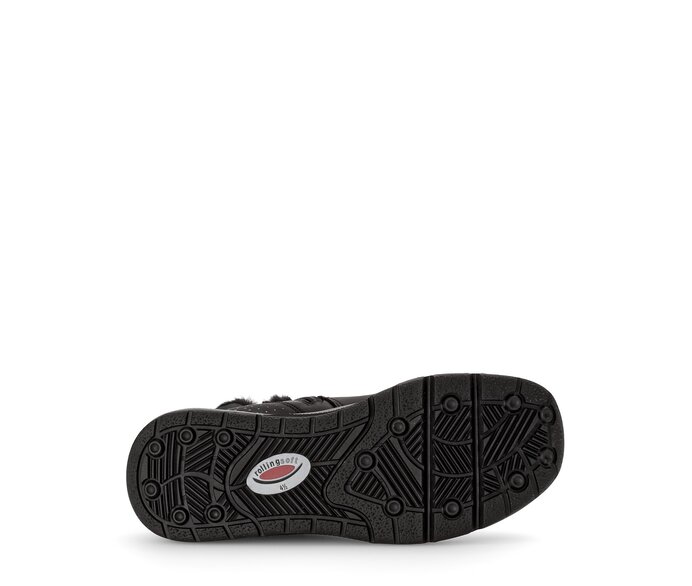 Gabor Damen  Winterstiefelette Schwarz - Glattleder