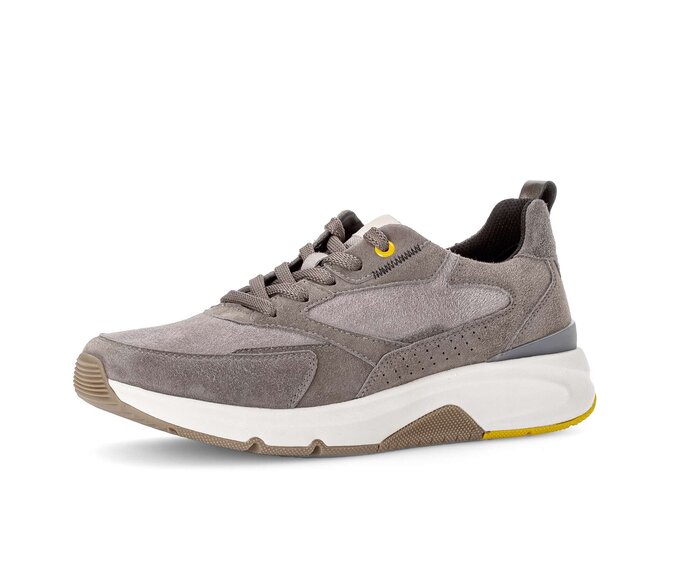 Gabor Damen  Sneaker Low Grau - Rauleder
