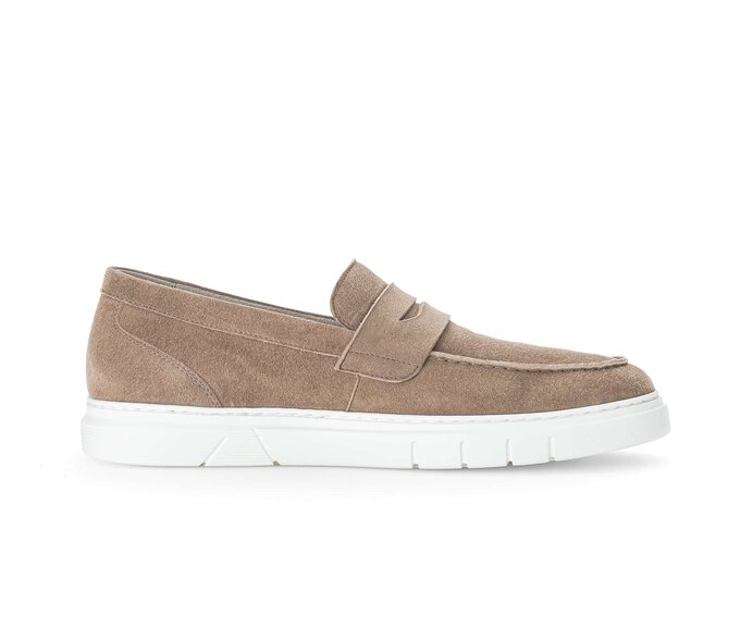Pius Gabor Herren Slipper Braun - Rauleder