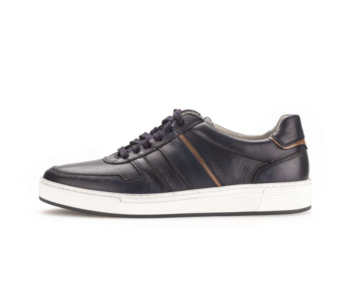 Pius Gabor Herren Sneaker Low Blau - Glattleder