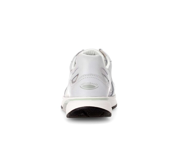 Gabor Damen  Sneaker Low Grau - Materialmix Leder/Lederimitat