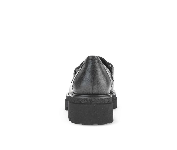 Gabor Damen  Loafer Schwarz - Glattleder