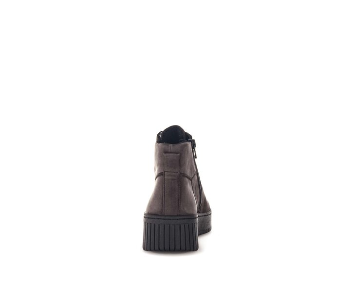 Gabor Damen  Sneaker High Grau - Rauleder