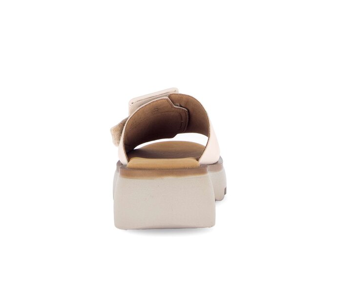 Gabor Damen  Pantolette Creme - Glattleder