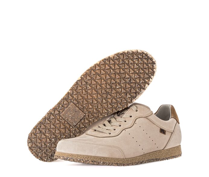 Pius Gabor Herren Sneaker Low Beige - Nubuk