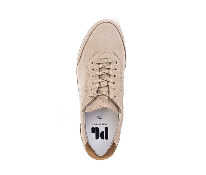 Pius Gabor Herren Sneaker Low Beige - Nubuk