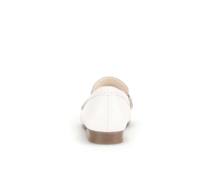 Gabor Damen  Slipper Creme - Glattleder