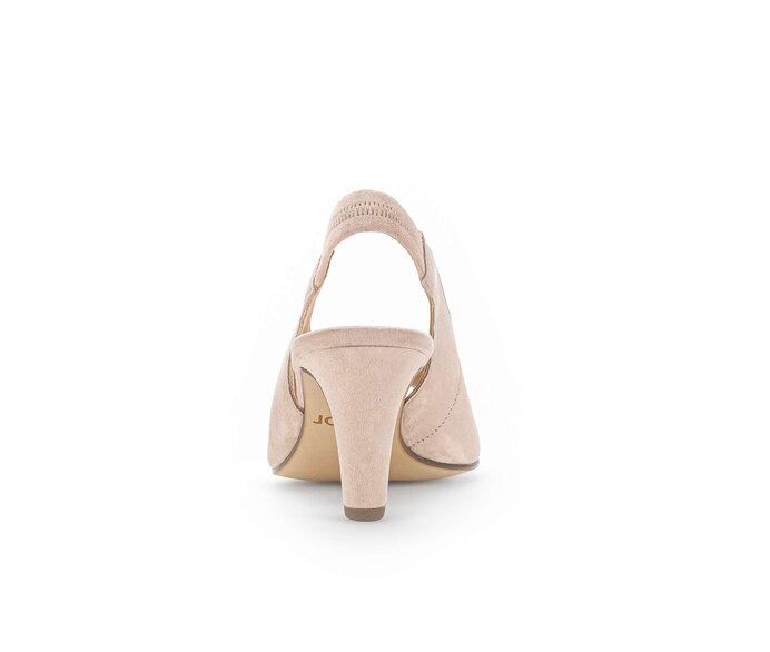 Gabor Damen  Peeptoes Rosa - Rauleder