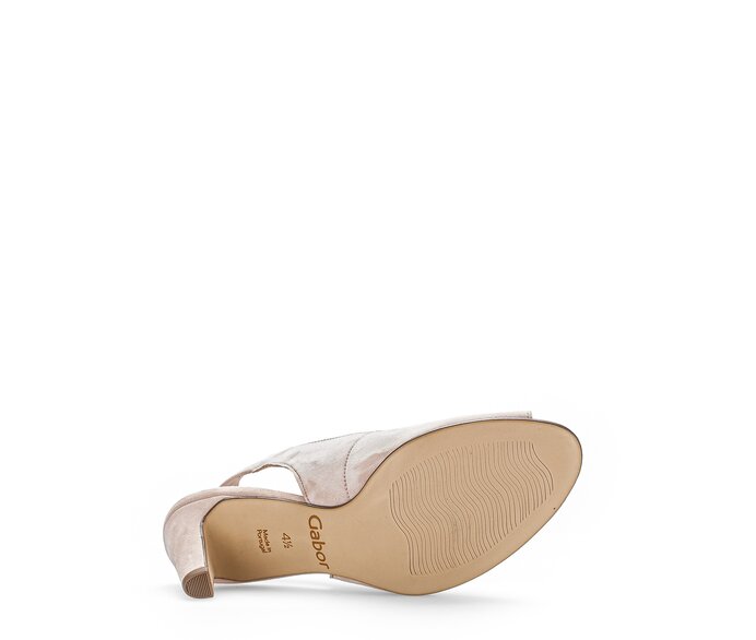 Gabor Damen  Peeptoes Rosa - Rauleder