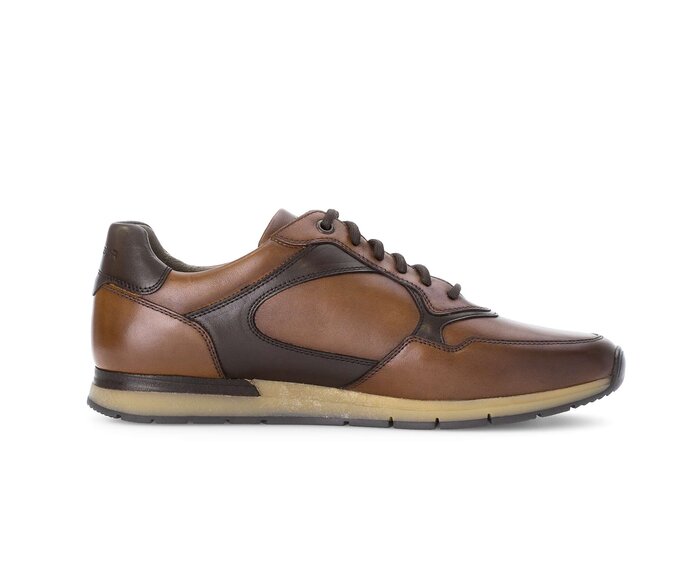 Pius Gabor Herren Sneaker Low Braun - Glattleder