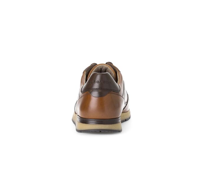 Pius Gabor Herren Sneaker Low Braun - Glattleder