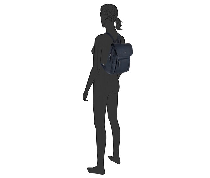 Gabor Taschen Rucksack Mina Blau