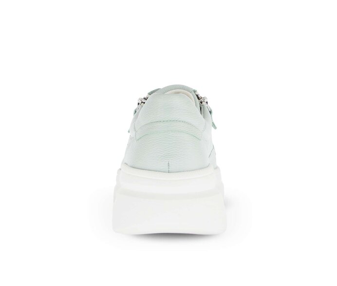 Gabor Damen  Sneaker Low Grün - Glattleder