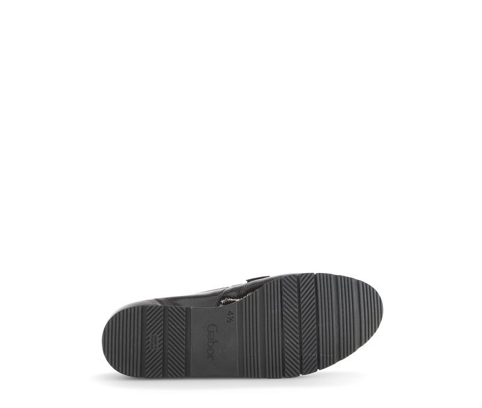 Gabor Damen  Slipper Schwarz - Lackleder