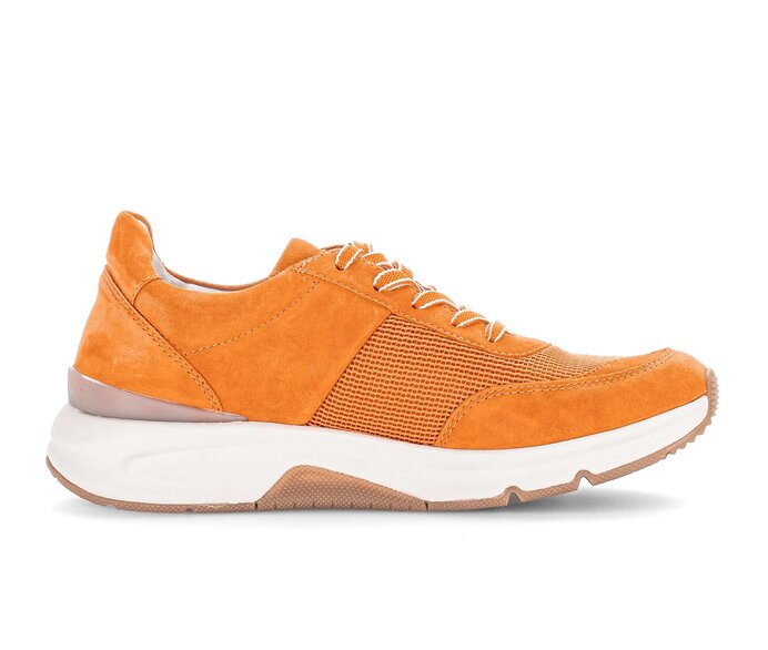 Gabor Damen  Sneaker Low Orange - Materialmix Leder/Lederimitat