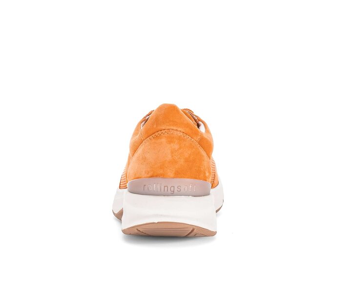 Gabor Damen  Sneaker Low Orange - Materialmix Leder/Lederimitat