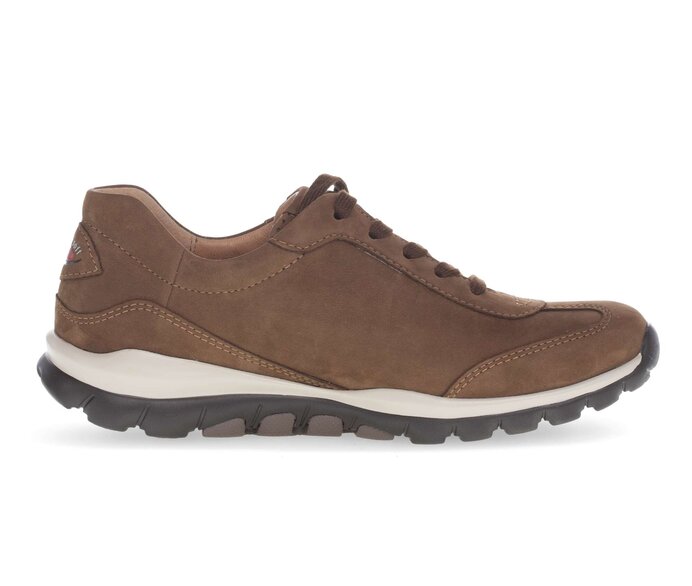 Gabor Damen  Sneaker Low Braun - Rauleder
