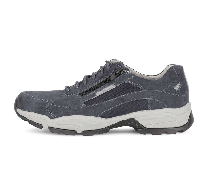 Pius Gabor Herren Sneaker Low Blau - Materialmix Leder/Textil