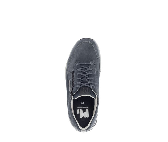 Pius Gabor Herren Sneaker Low Blau - Materialmix Leder/Textil