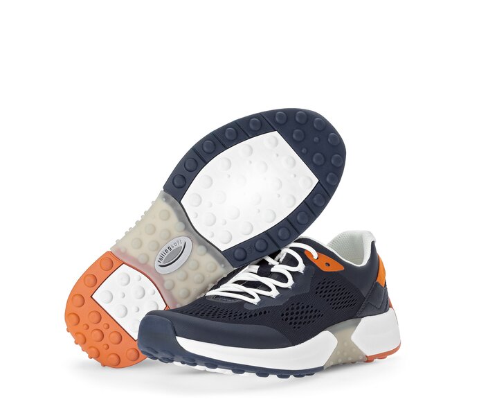 Gabor Herren Rollingsoft Sneaker Low Blau - Textil