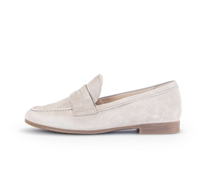 Gabor Damen Slipper Beige - Rauleder