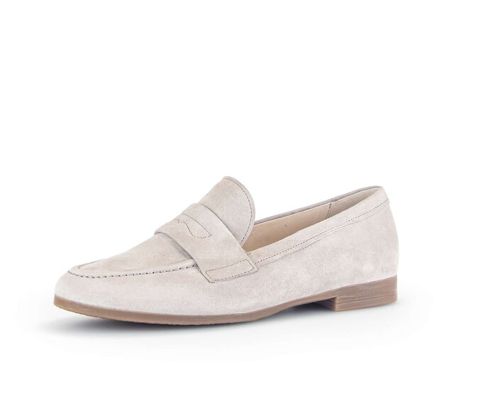 Gabor Damen  Slipper Beige - Rauleder