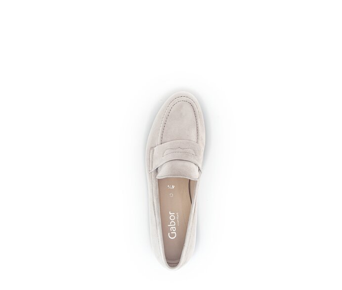 Gabor Damen  Slipper Beige - Rauleder