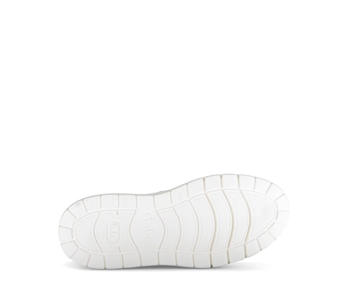 Gabor Damen  Sneaker Low Creme - Materialmix Leder